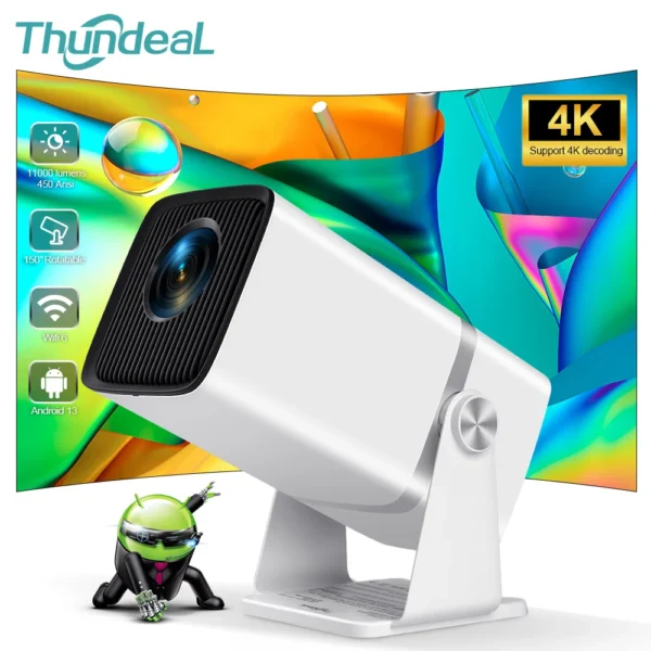 ThundeaL 4K Projetor Full HD FHD