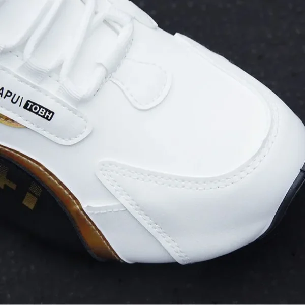 Respirável cor sólida deslizamento homens sapatos de condução primavera e outono novo estilo respirável ervilhas sapatos os tênis britânicos - Imagem 3