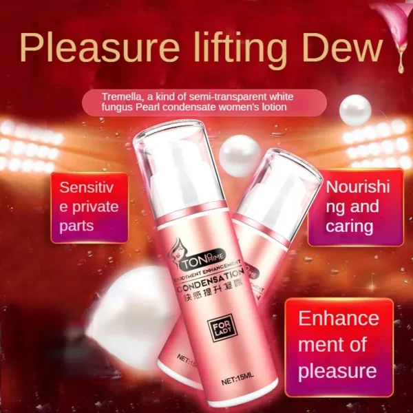 Gel para orgasmo vaginal feminino, intensificador da libido, afrodisíaco, estimulante corporal, lubrificante corporal, gel Love Sex Lube Pleasure 15ml - Imagem 3