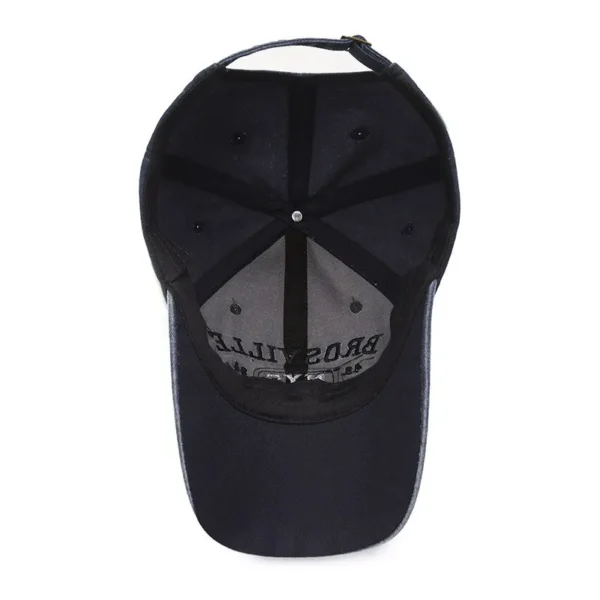 Boné de beisebol masculino Four Seasons, boné bordado com borda curvada, chapéu de sol, site oficial - Imagem 3