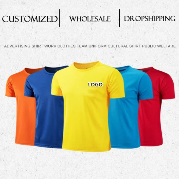 Camiseta de verão para homens casuais camisetas brancas homem manga curta topo respirável camisetas secagem rápida camisa de ginásio camisa de futebol roupas masculinas - Imagem 5