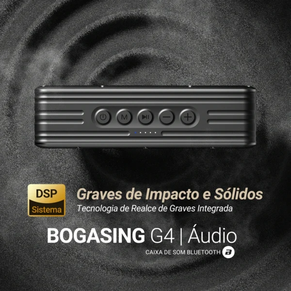 BOGASING G4 – caixa de som portátil Bluetooth 5.3, 50W de potência - Imagem 3