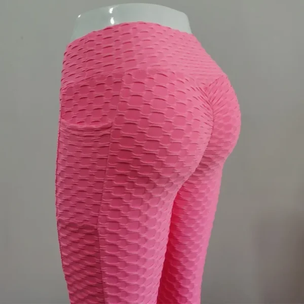 Legging feminina cintura alta com bolso, justa e elástica - Imagem 6