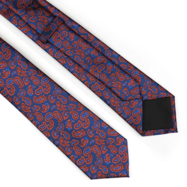 Conjunto de gravatas de luxo para homens, caixa de presente de casamento, festa de negócios, moda masculina. - Imagem 3
