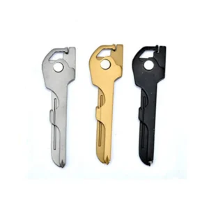 1pc suíço 6 em 1 tecnologia útil faca multifuncional utili-chave chaveiro pingente chave de fenda abridor de garrafa acampamento edc ferramenta ao ar livre