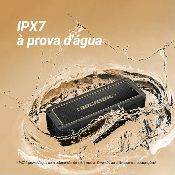 BOGASING G4 – caixa de som portátil Bluetooth 5.3, 50W de potência - Imagem 4